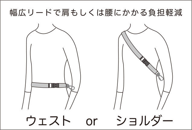 SL01 Gショルダーリード 負担軽減